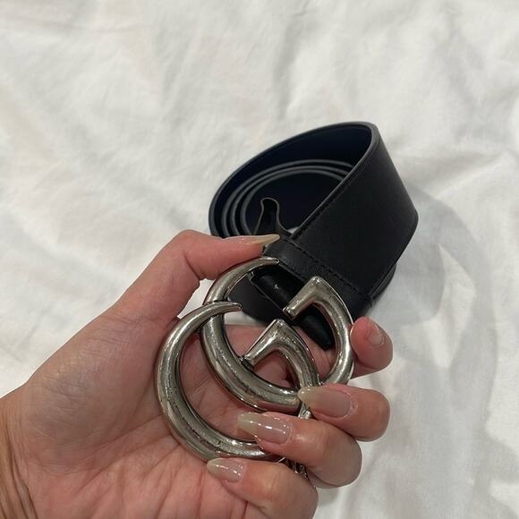 Gucci Marmont Wide Belt Sz 85 - Picture 1 of 8